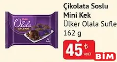 ÜLKER OLALA SUFLE ÇİKOLATA SOSLU MİNİ KEK 162 G